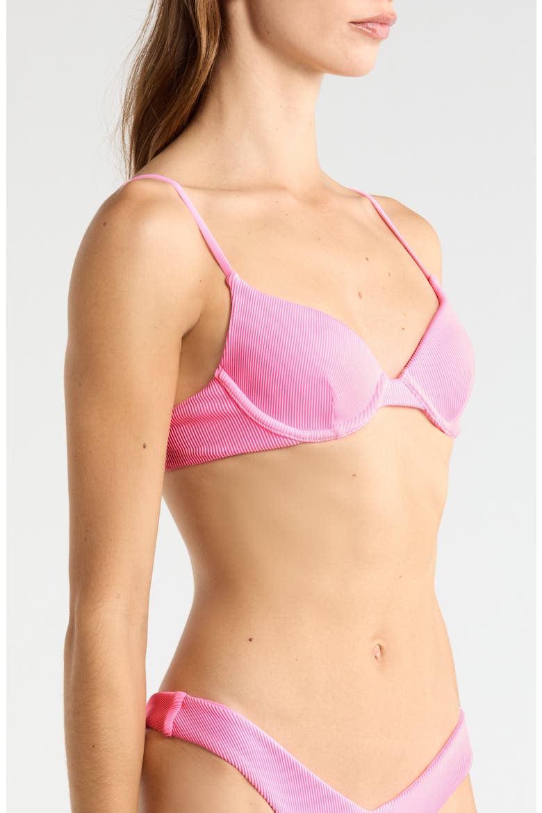 Underwire Bikini Top, Alternate, color, FAIRY FLOSS