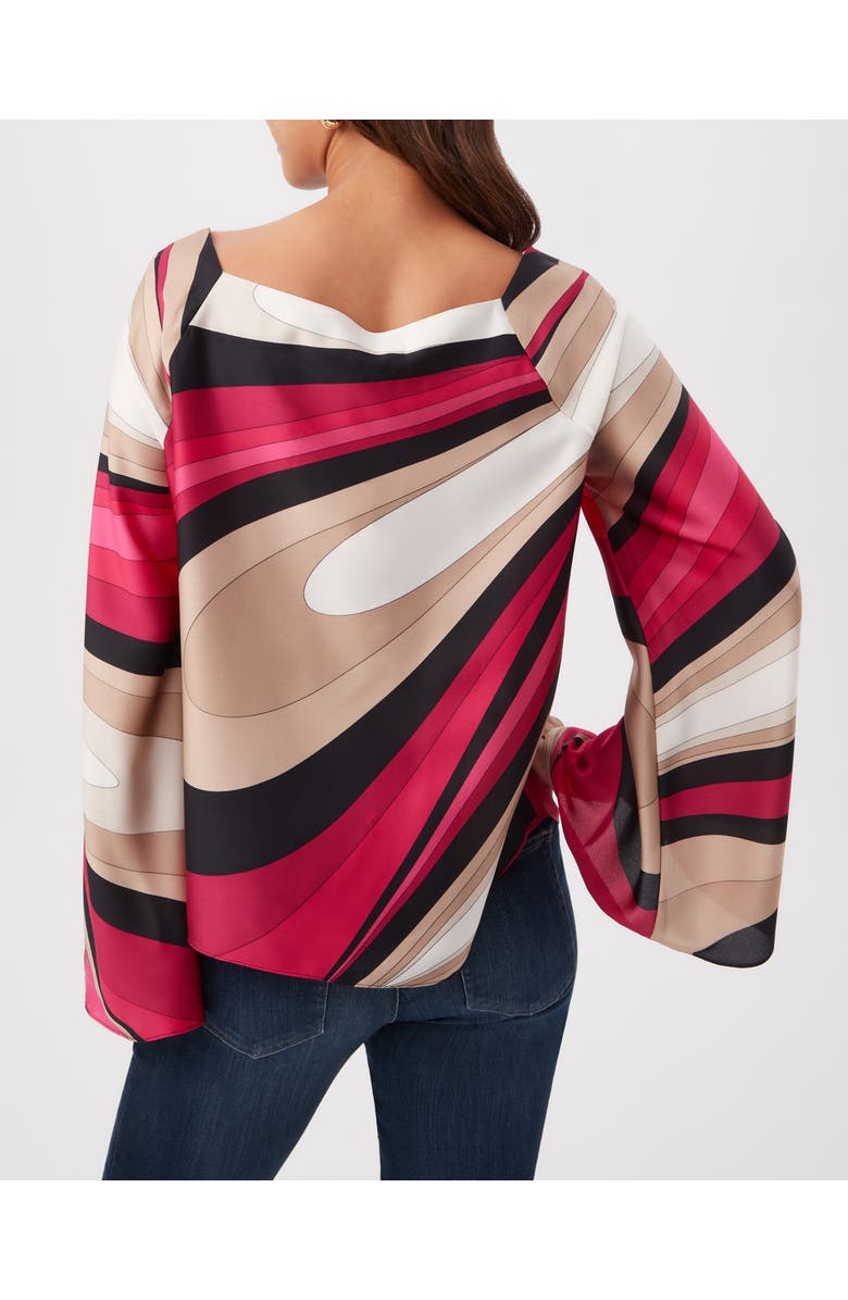 Trina Turk Torie Top, Alternate, color, Fairy Fuchsia Multi