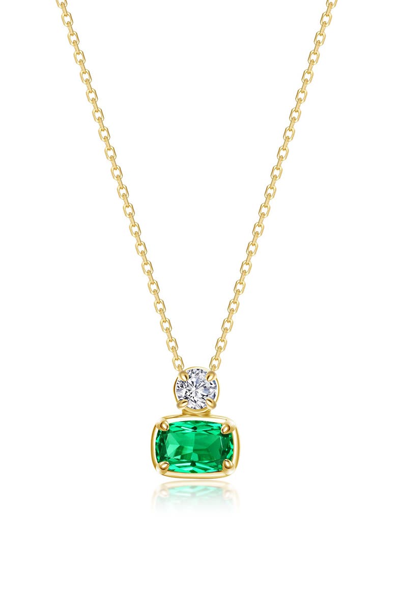 Lafonn Regal Cushion Cut Necklace, Main, color,