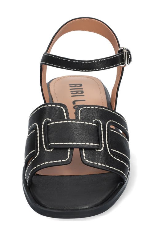 Bibi Lou Holly Ankle Strap Sandal In Multi