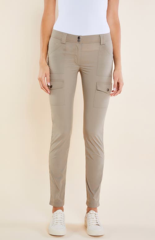 Anatomie The Kate Skinny Cargo Pant In Khaki