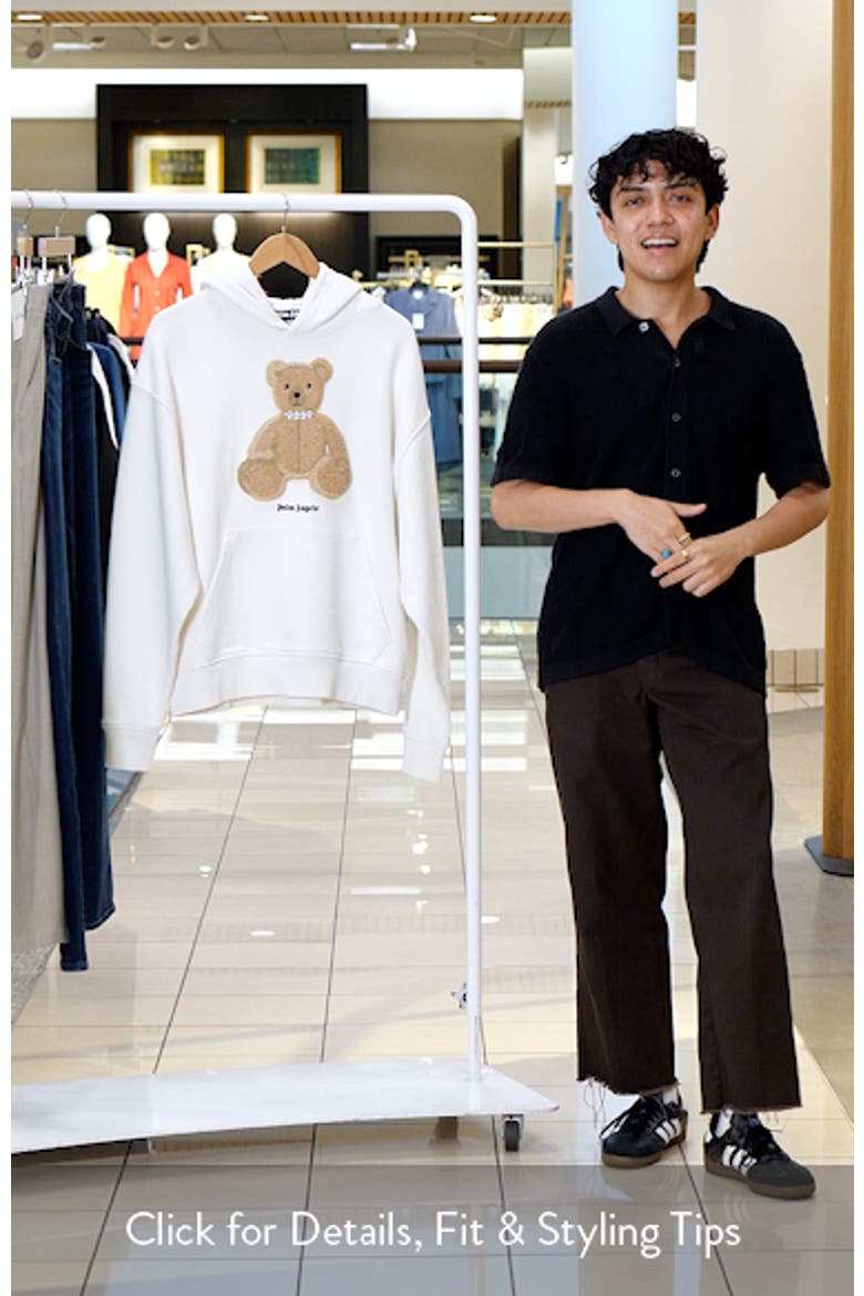 Bear Regular Fit Stretch Cotton Hoodie (Men) | Nordstrom