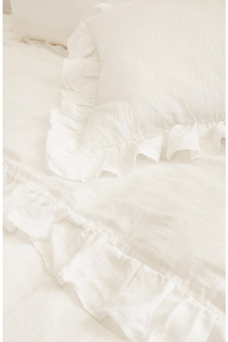 Large Charlie Accent Pillow, Alternate, color, CREAM