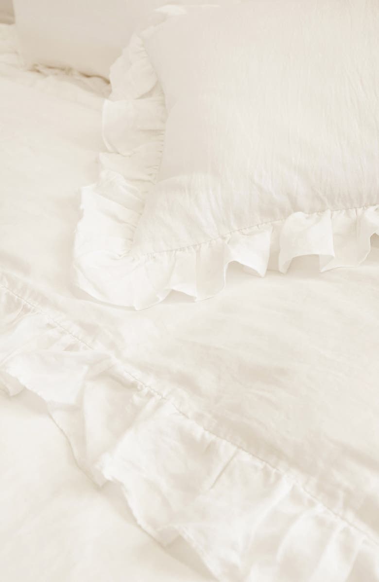 Pom Pom at Home Large Charlie Accent Pillow, Alternate, color, Cream