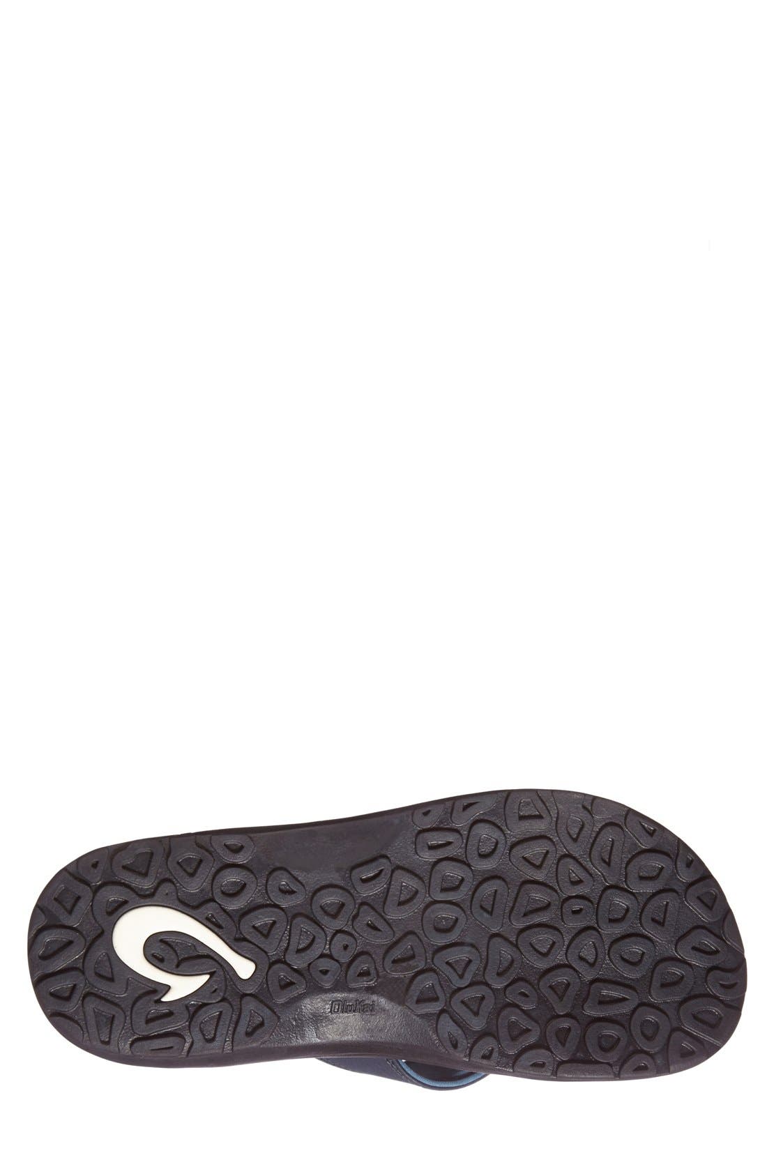 Ohana Flip Flop, Alternate, color, DEPTH BLUE/ BLACK