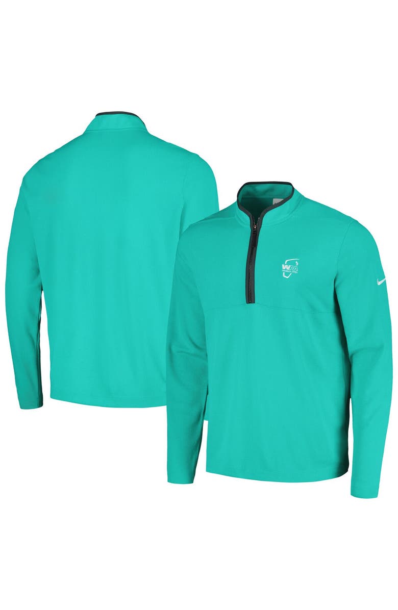 Nike Men's Nike Aqua WM Phoenix Open Victory Performance Half-Zip Jacket, Main, color, 