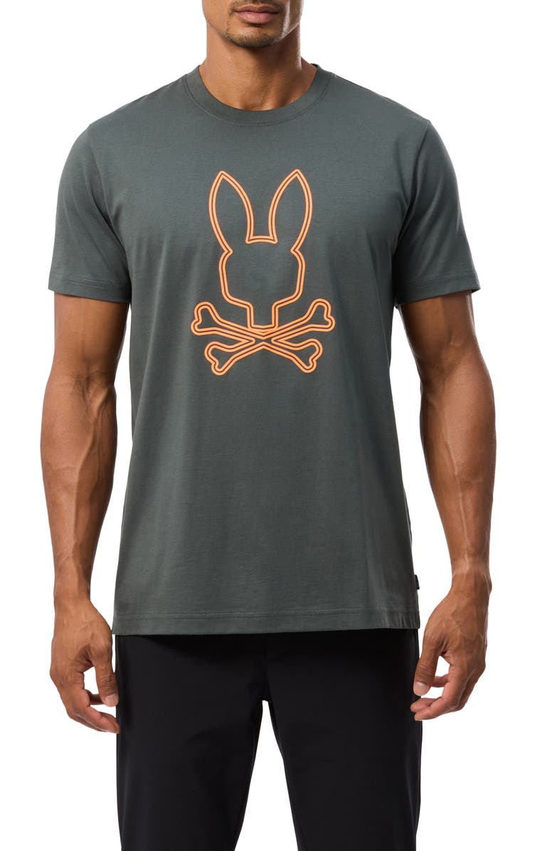 Psycho Bunny Richardson Graphic T-Shirt, Main, color, 
