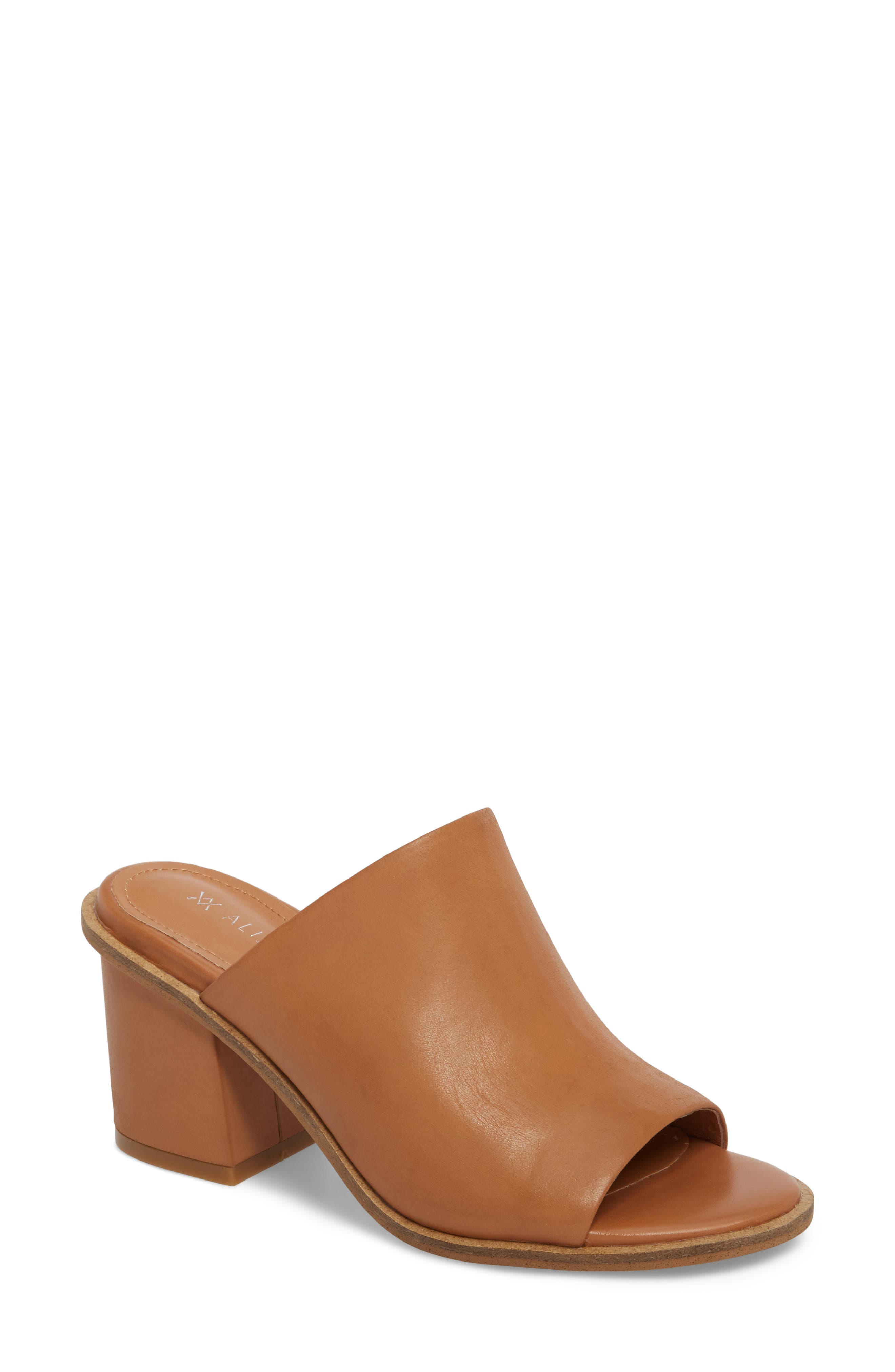 Gibson Mule, Main, color, TAN NUBUCK LEATHER