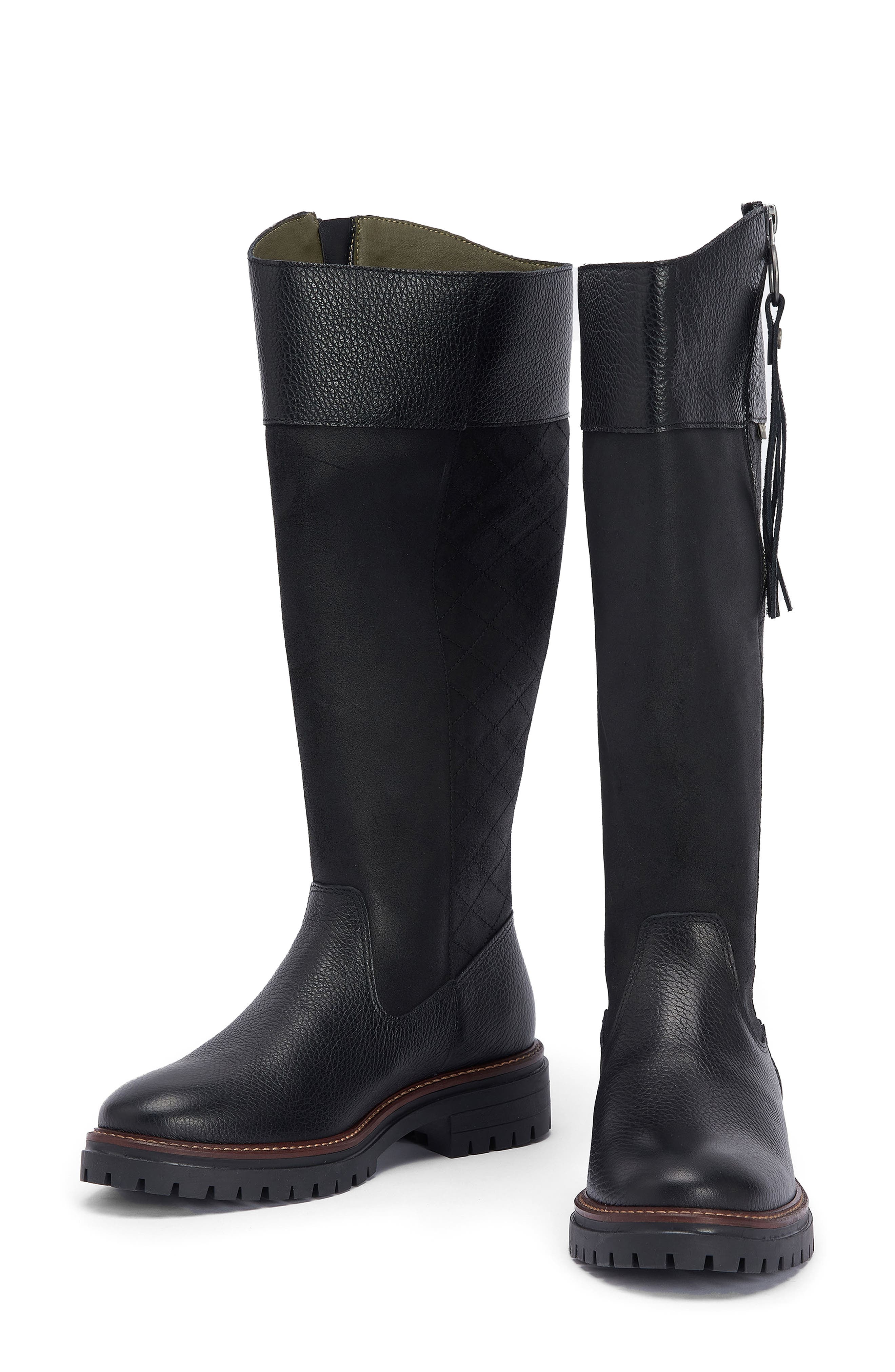 Barbour Ingrid Tall Boot, Alternate, color, 
