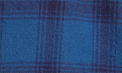 Corridor Appalachian Plaid Cotton Flannel Button-up Shirt In Blue