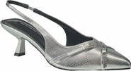 French Connection Buckles Slingback Kitten Heel