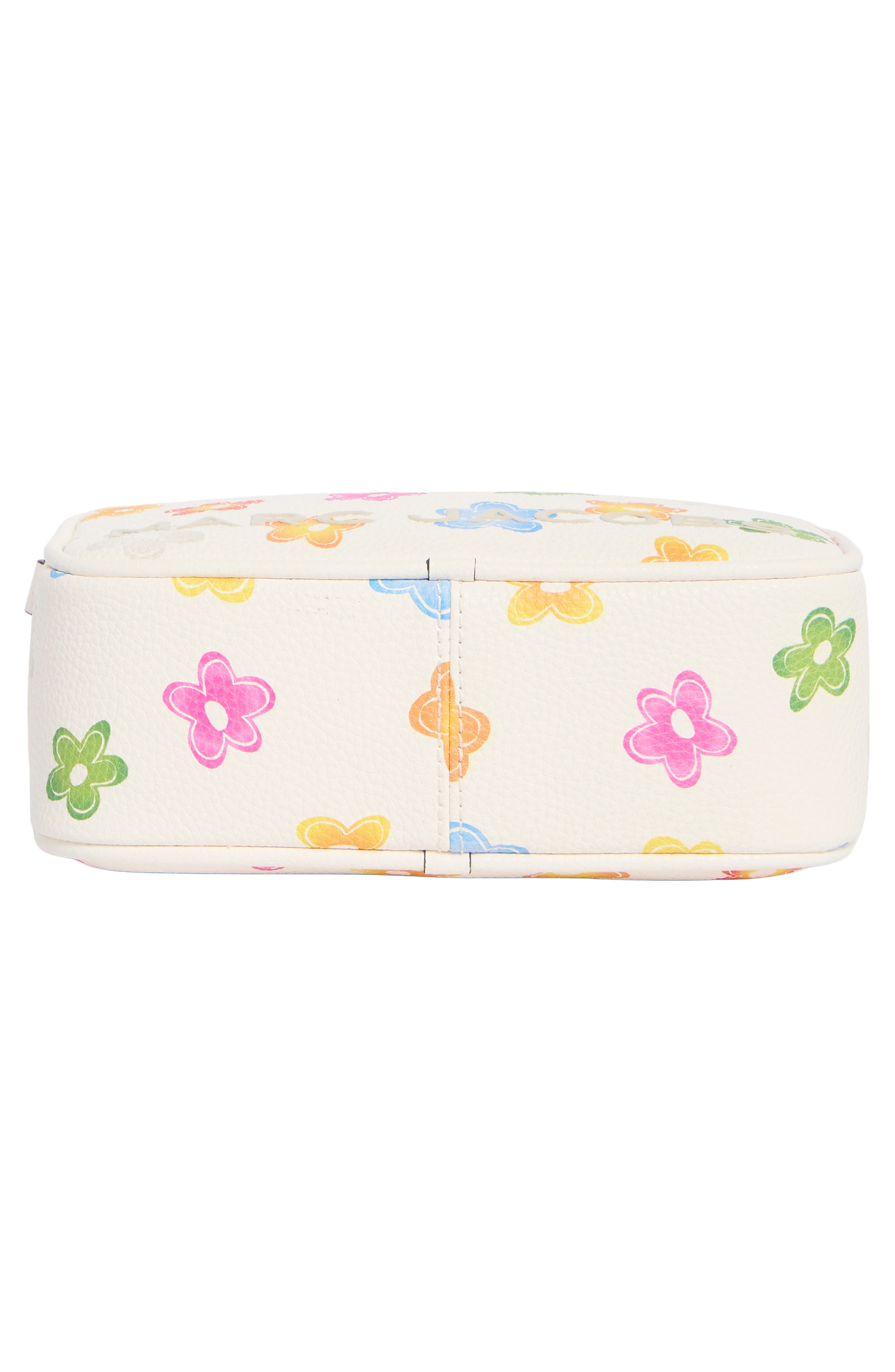 Floral Print Camera Bag, Alternate, color, WHITE MULTI