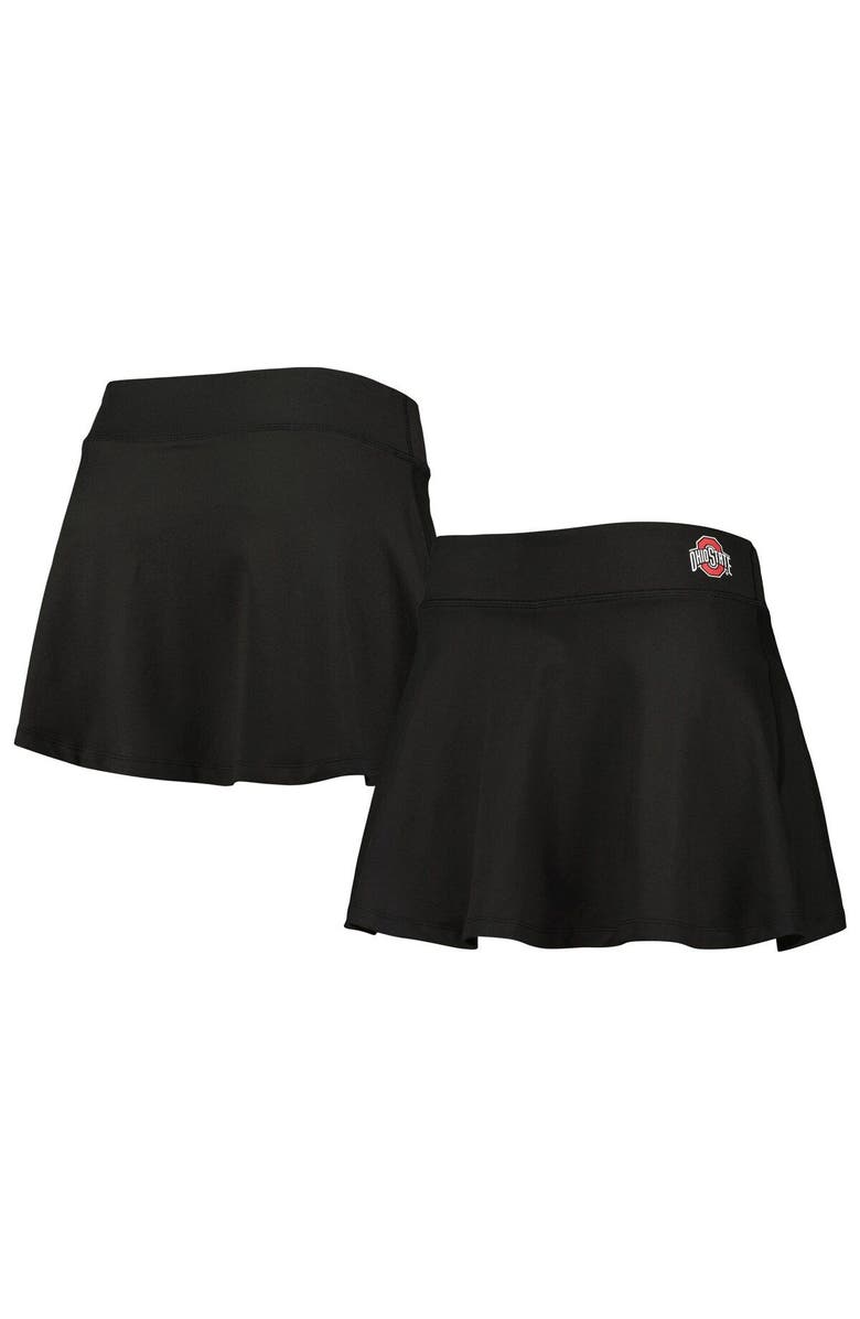 ZOOZATZ Women's ZooZatz Black Ohio State Buckeyes Flowy Skort, Main, color, 