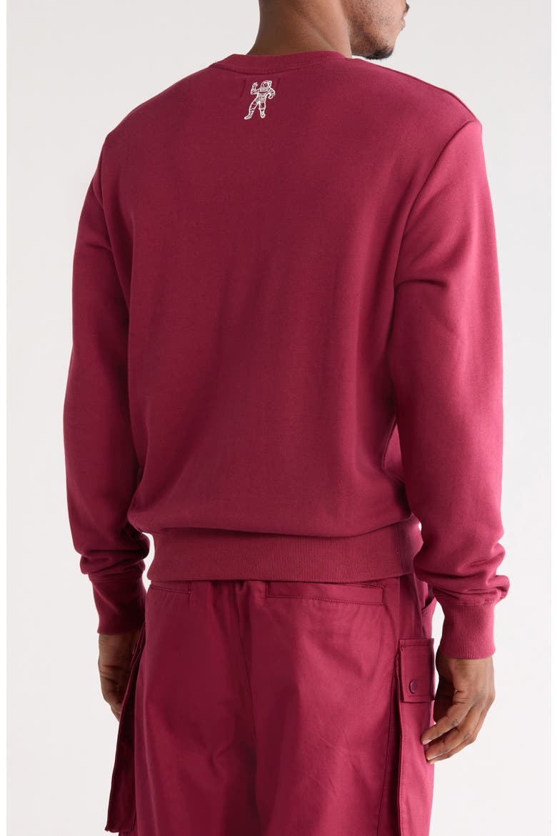 BB Helmet Crewneck Sweatshirt, Alternate, color, RHODODENDRON