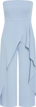 City Chic Attract Strapless Jumpsuit