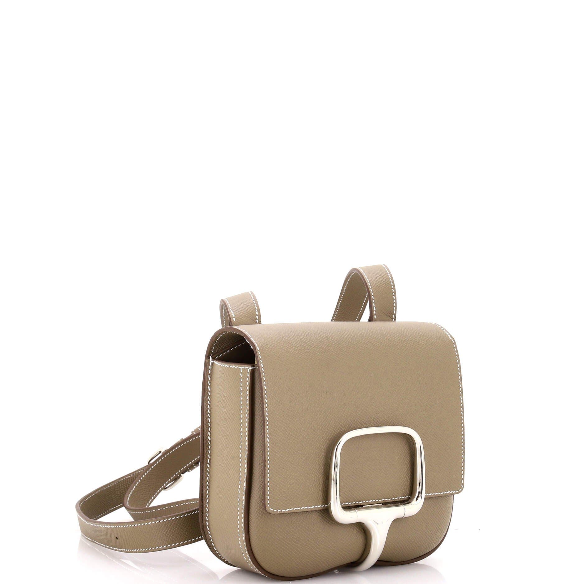 Della Cavalleria Shoulder Bag Epsom Mini, Alternate, color, Grey