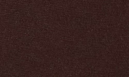 Cyrus Contrast Trim Button Front Cardigan In Brown