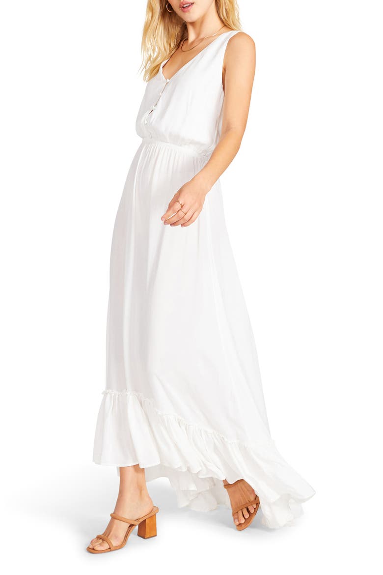 Precious Hem Maxi Dress, Alternate, color, IVORY