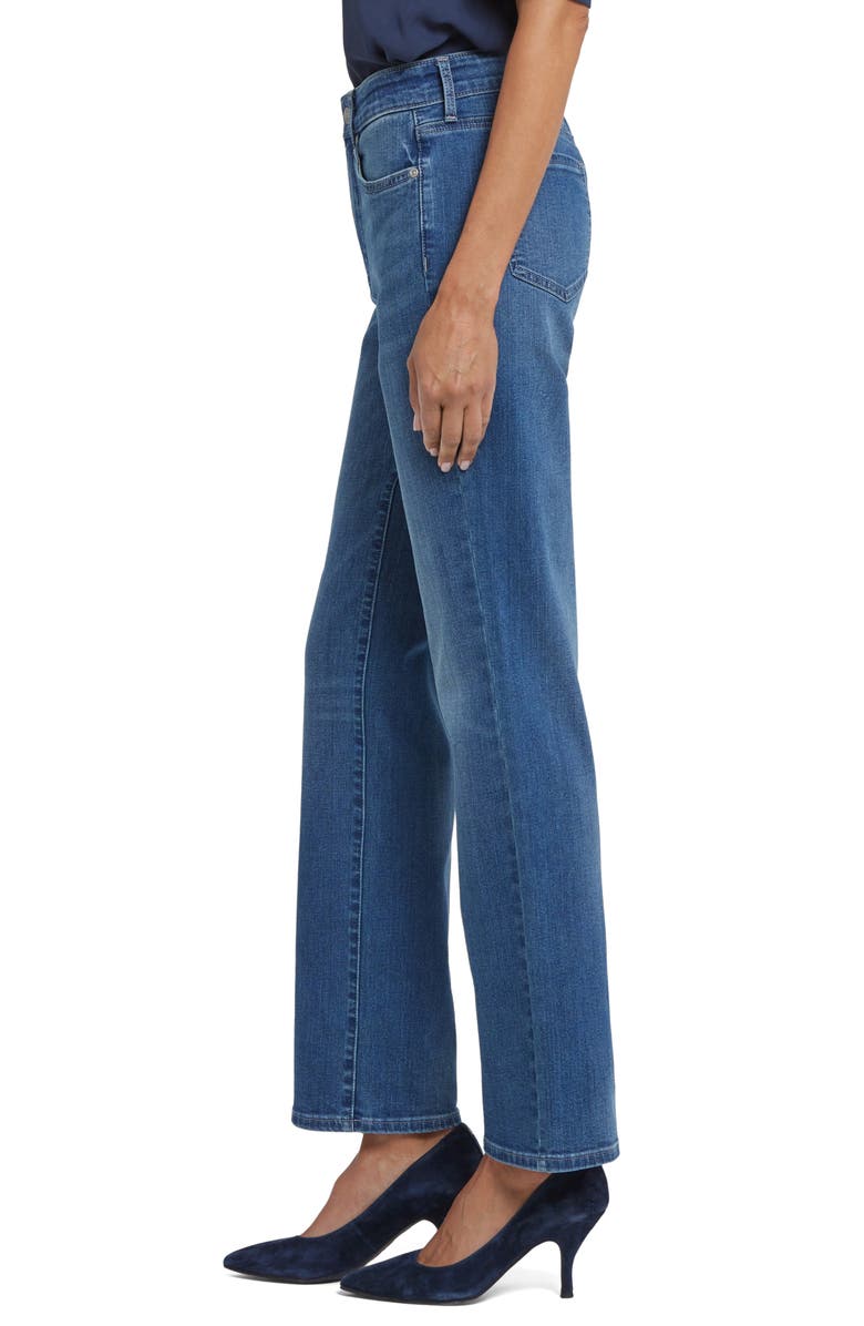 NYDJ Marilyn High Waist Straight Leg Jeans, Alternate, color, Lake Notre Dame