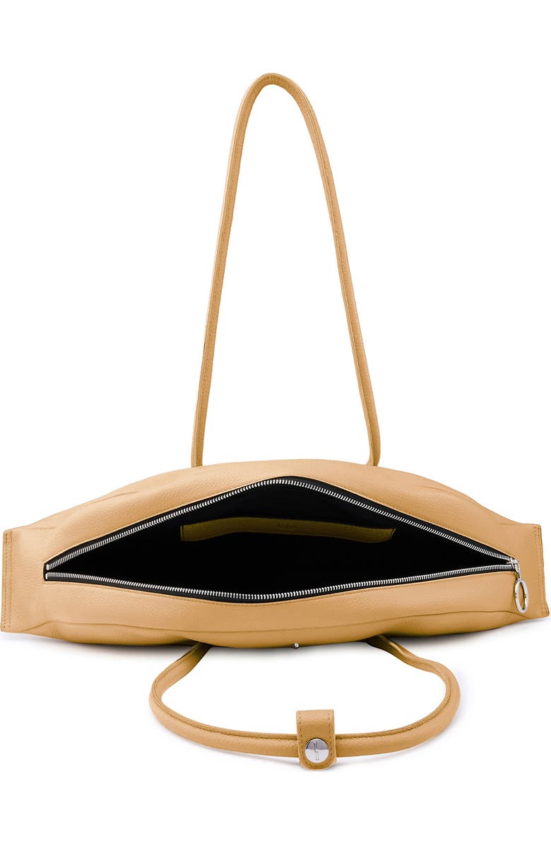 behno Laverne Leather Bowler Bag, Alternate, color, Bisque