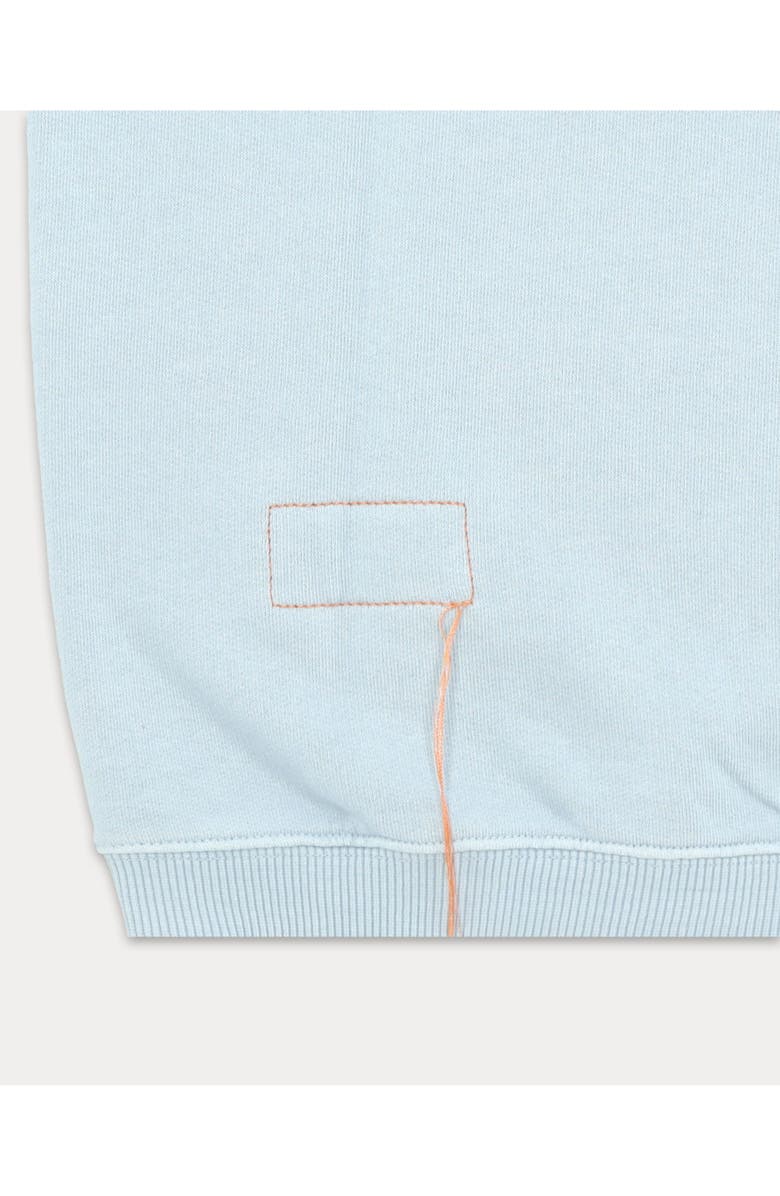 Fortela Highway Short-Sleeve Brushed Jersey Sweatshirt, Alternate, color, Light Blue