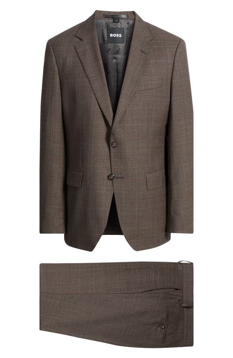 Huge Glen Plaid Wool Suit