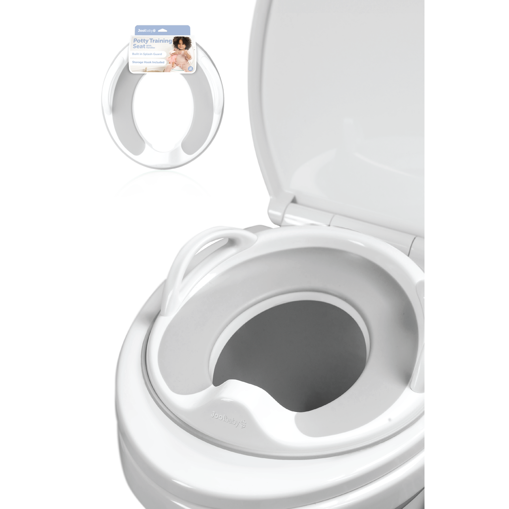 Jool Baby Potty Training Seat with Handles Toilet Training Seat in Gray  product