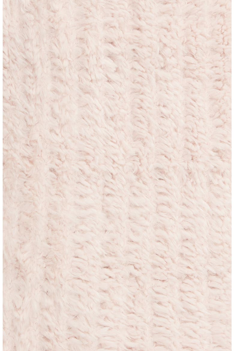 Lazy Days Faux Fur Throw Blanket, Alternate, color, PINK FROSTY