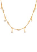 Girls Crew Copacabana Droplet 18k Gold Plated Necklace