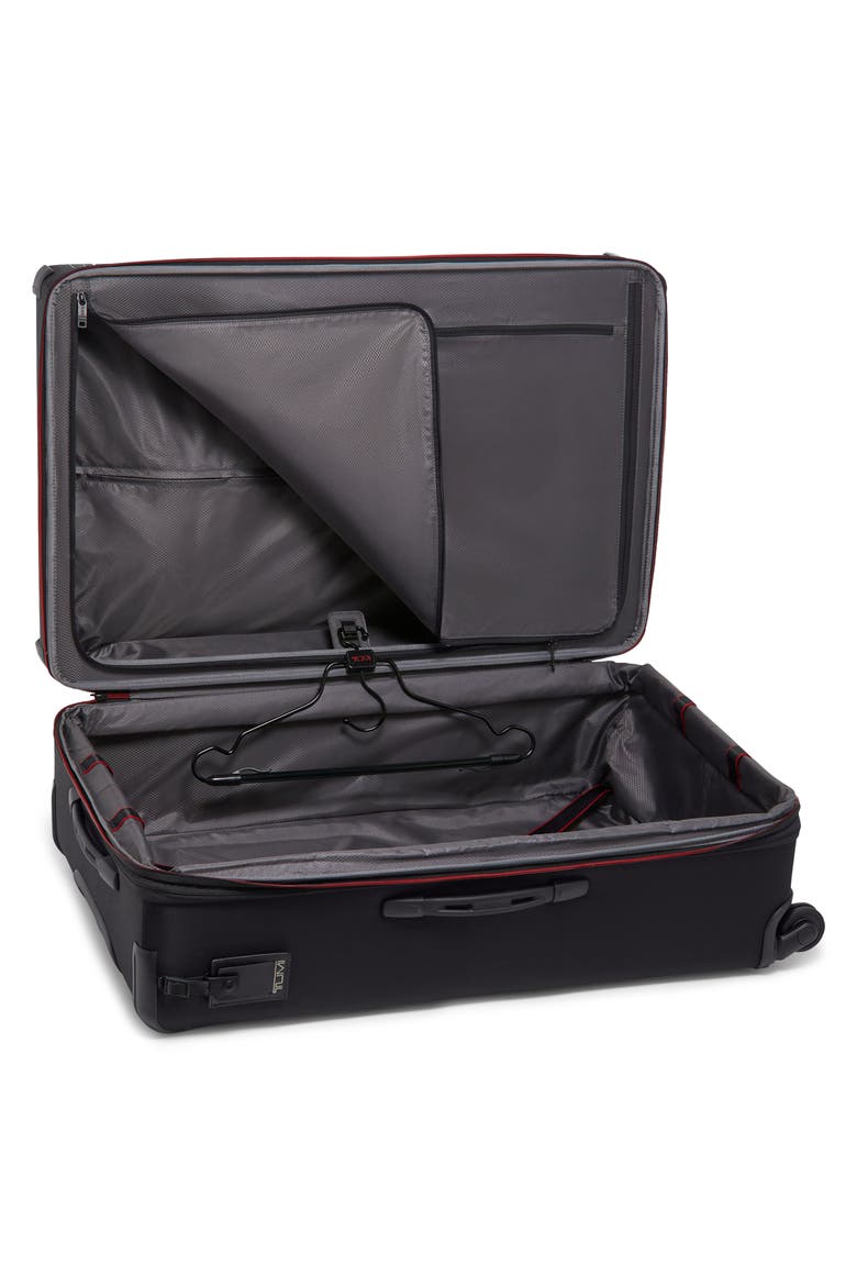 Aerotour X-Large Front Pocket Expandable Checked Luggage, Alternate, color, BLACK