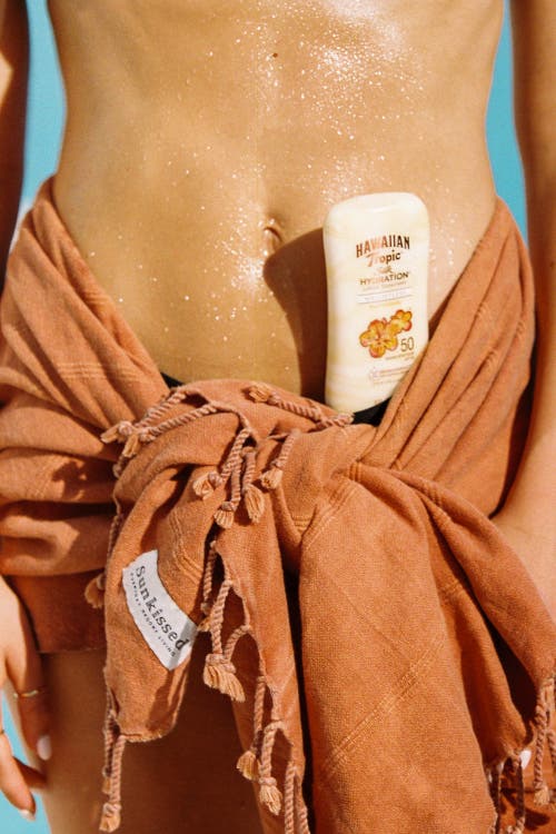 Sunkissed Sand Free Beach Towel In Petra Rust