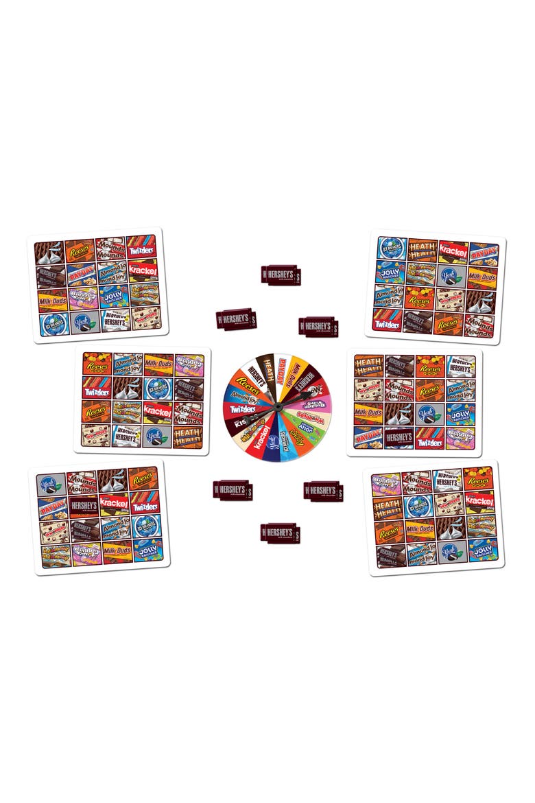 Hershey's Bingo Game, Alternate, color, Multicolor