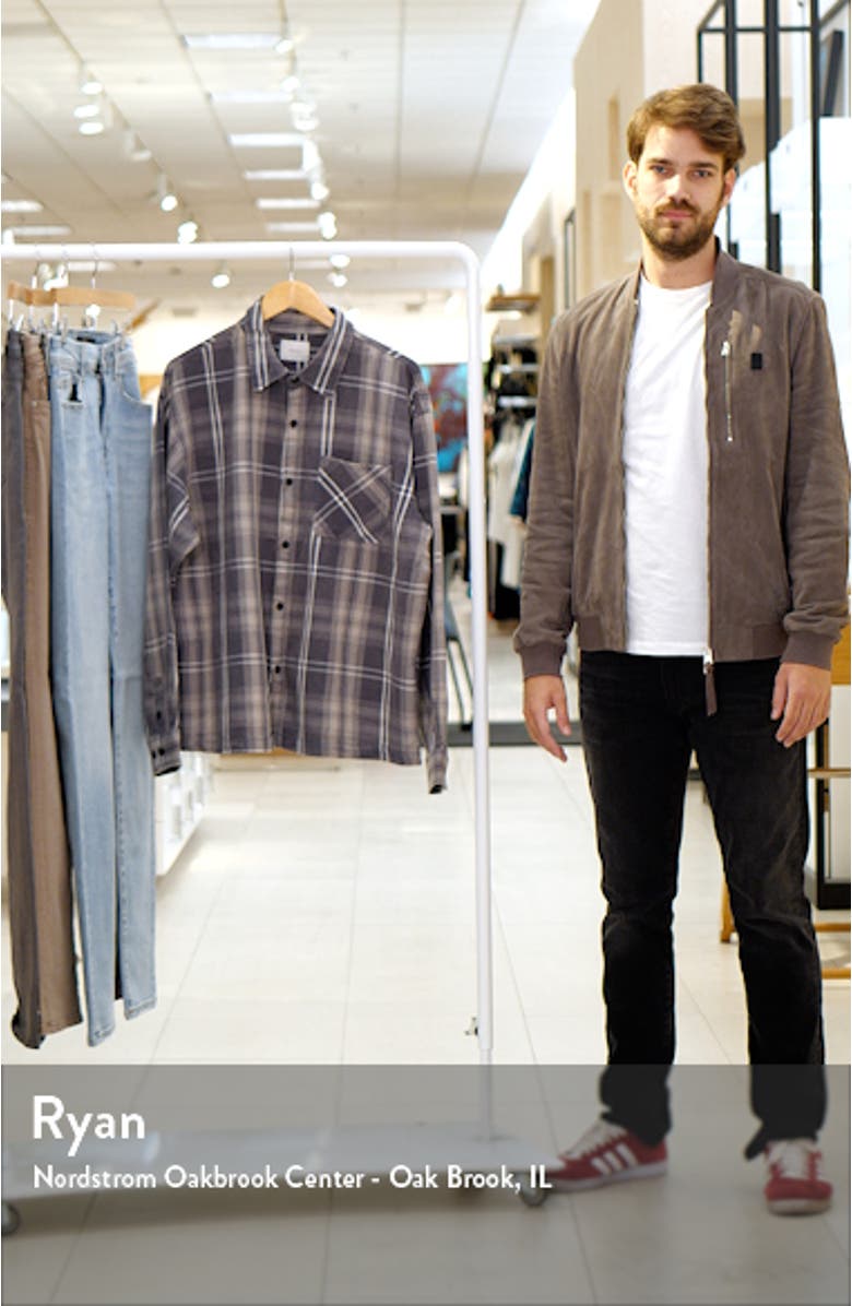 Plaid Cotton Button-Up Shirt, sales video thumbnail