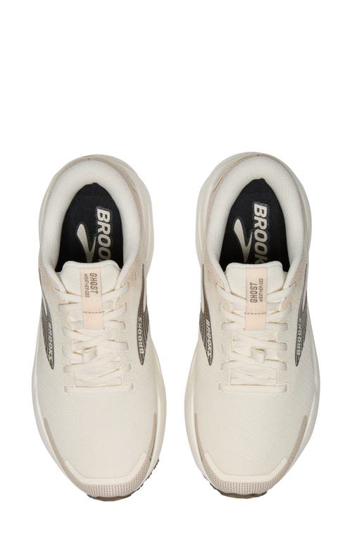 Brooks Ghost 16 Gtx Gore-tex® Waterproof Weatherized Running Shoe In Almond Peach/coconut/falcon