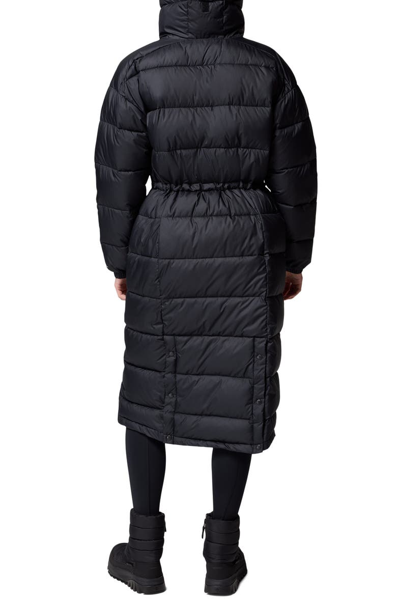 Columbia Pike Lake III Water Repellent Insulated Recycled Polyester Puffer Coat, Alternate, color, Black