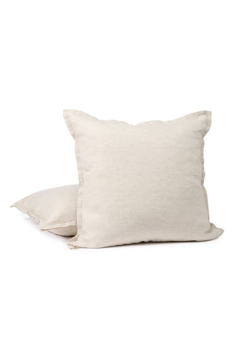 Organic Linen Accent Pillow
