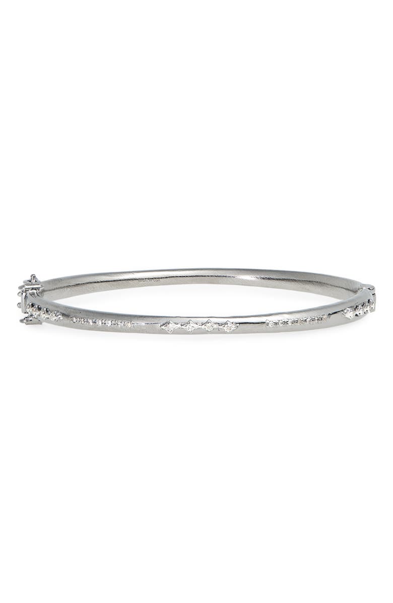 Armenta New World Crivelli Hinge Bracelet, Main, color, Silver