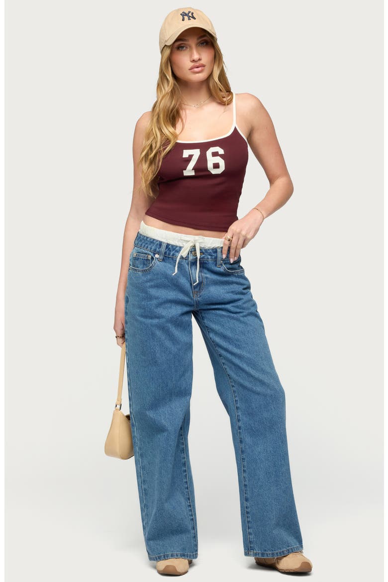 76 Contrast Camisole, Alternate, color, WINE