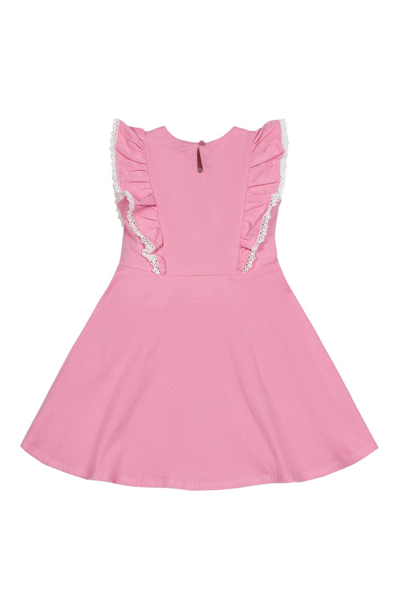 Hope & Henry Baby Girls' Organic Sleeveless Knit Pinafore Dress, Infant, Alternate, color, 