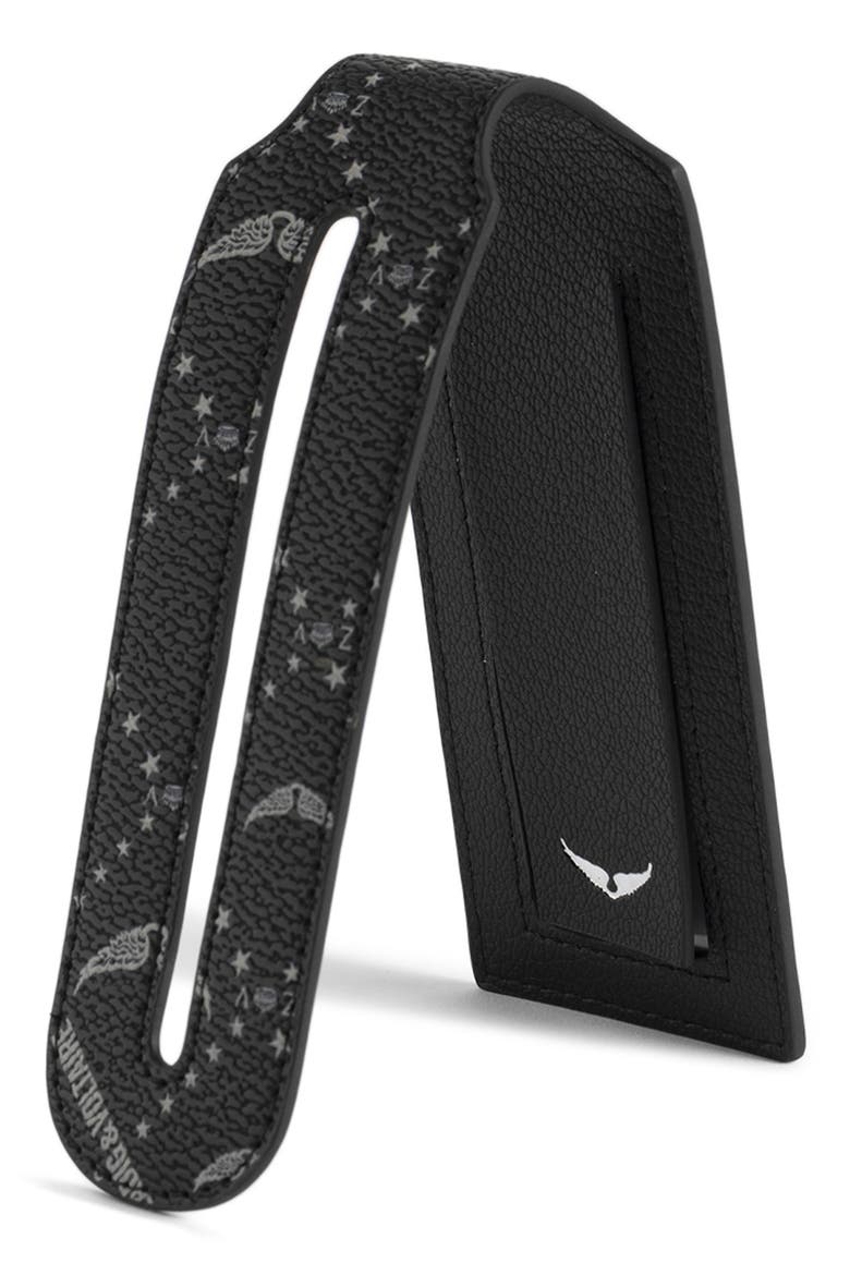 Z Luggage Tag, Alternate, color, BLACK