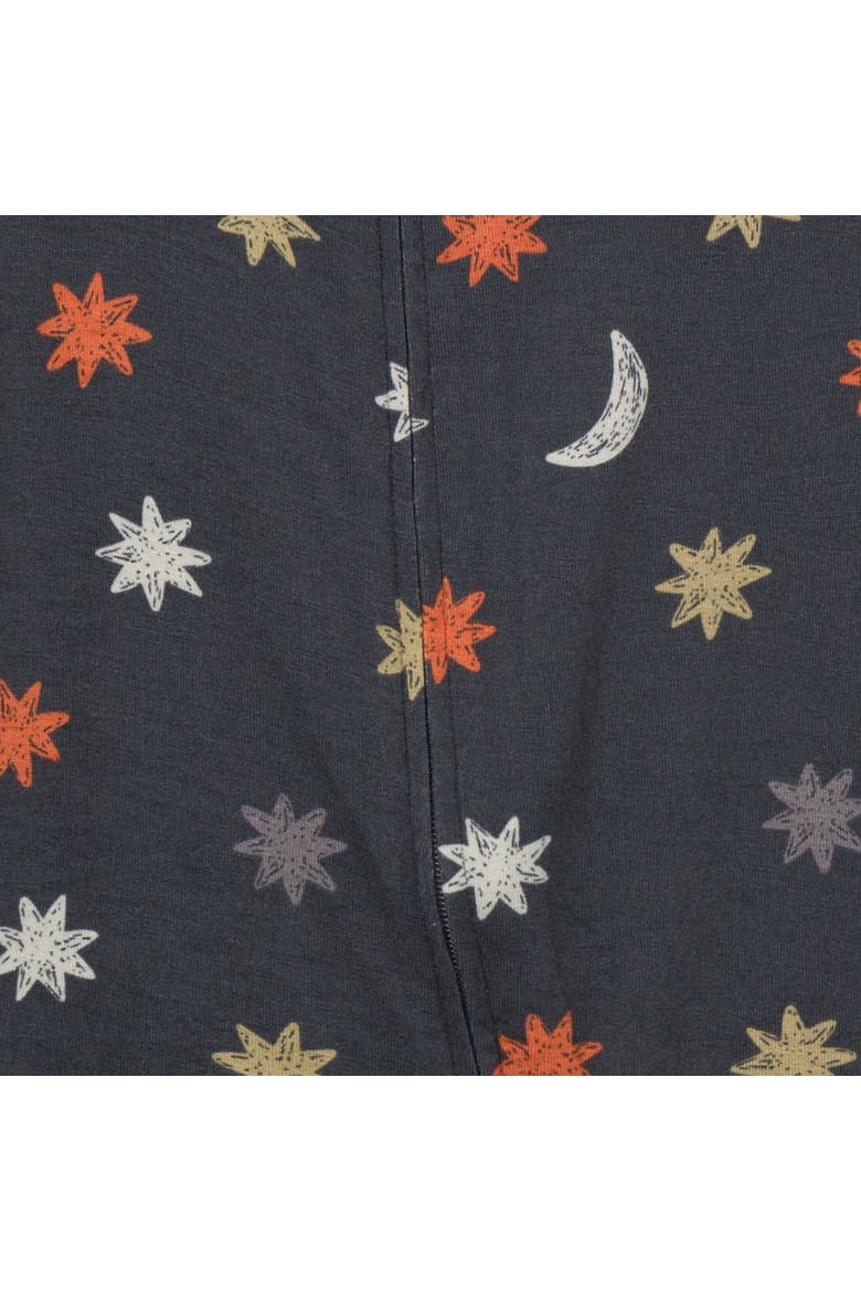 Christmas Snug Fitting Footless Pajamas, Alternate, color, Stars and Moons