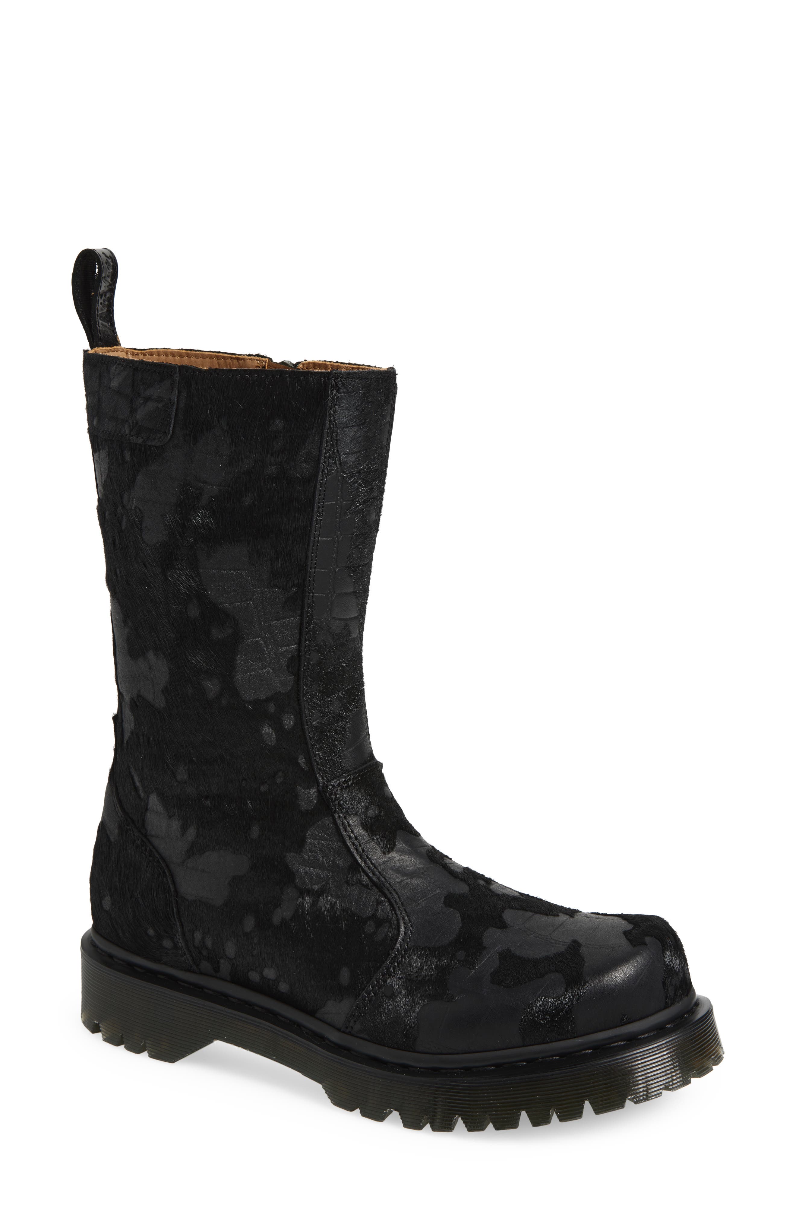 Dr. Martens Regena Refined Lug Sole Boot, Main, color, Black