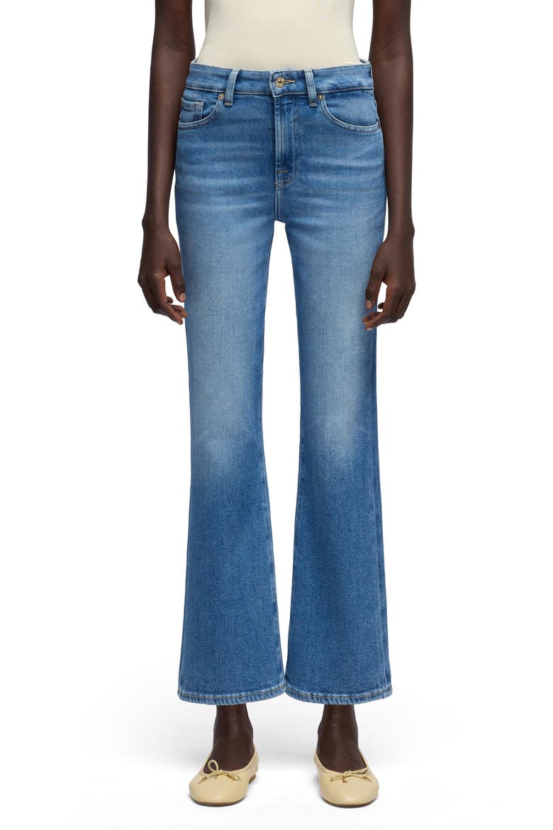 Crop Bootcut Jeans, Main, color, COASTLINE