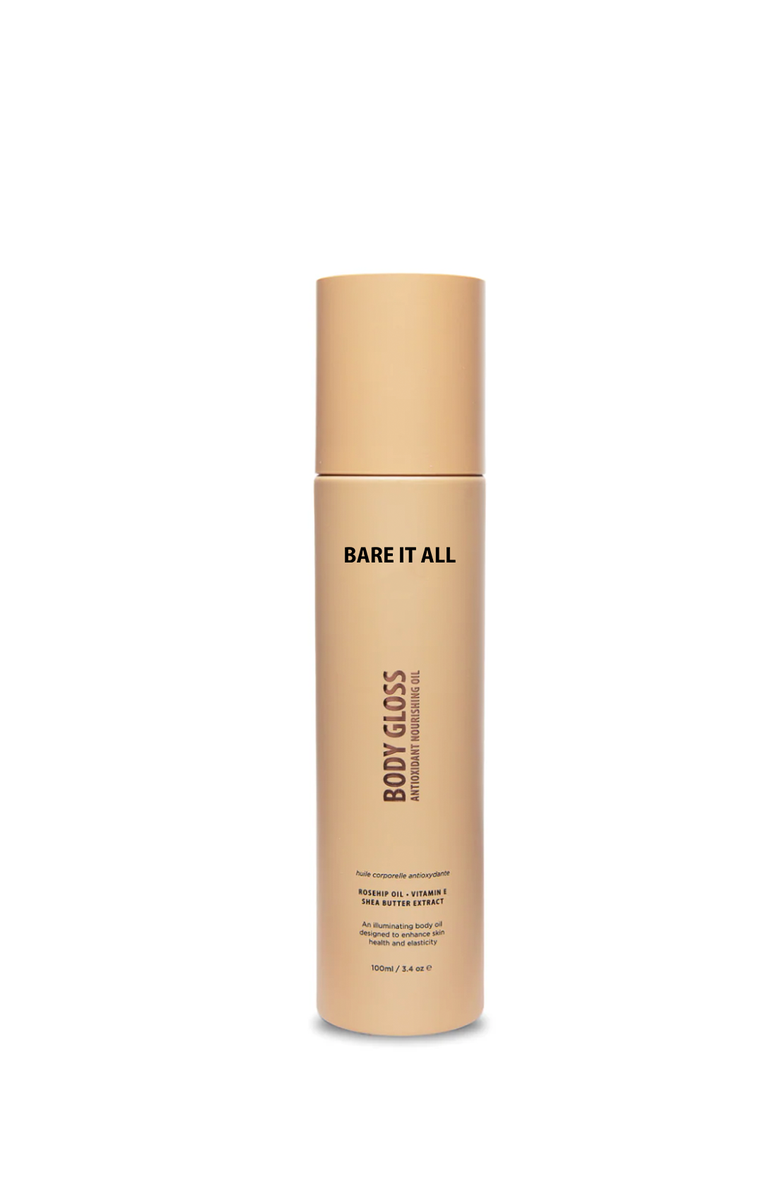 Bare It All Body Gloss Antioxidant Nourishing Oil, Main, color, Bronze