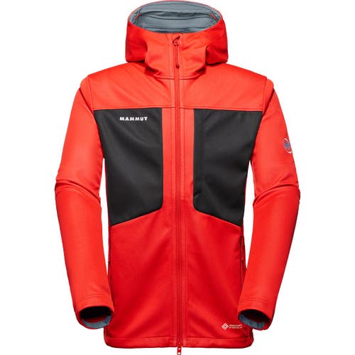 Mammut Ultimate Viii So Hooded Jacket In Red