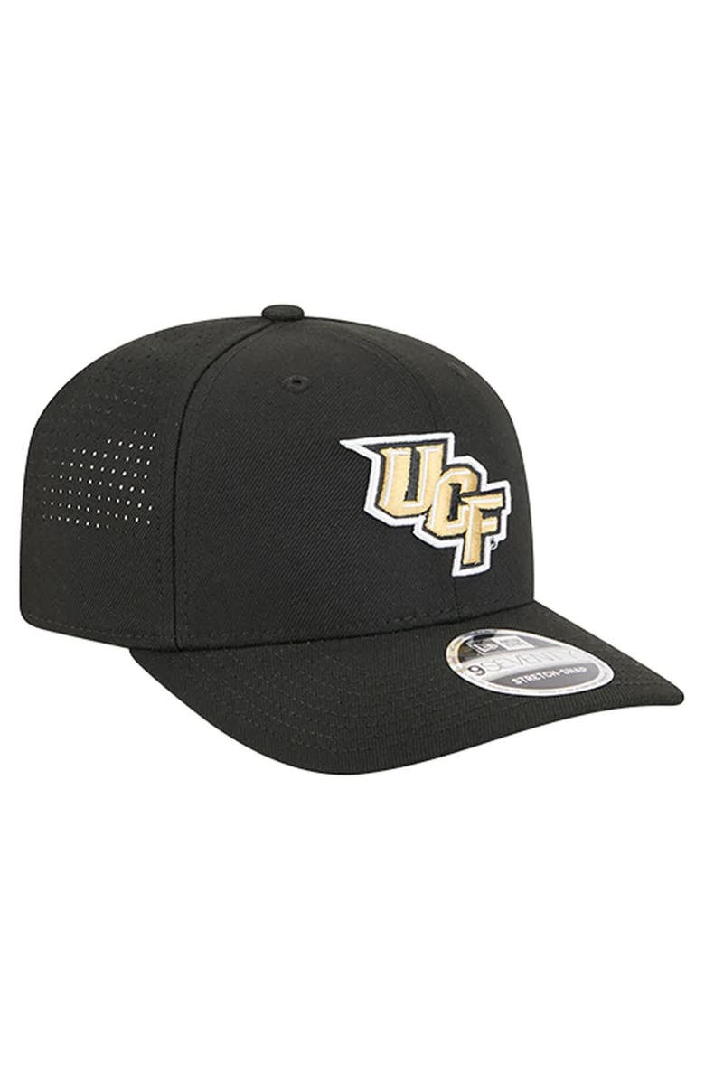 New Era Men
s New Era Black UCF Knights Team 9SEVENTY Adjustable Hat, Alternate, color, Black