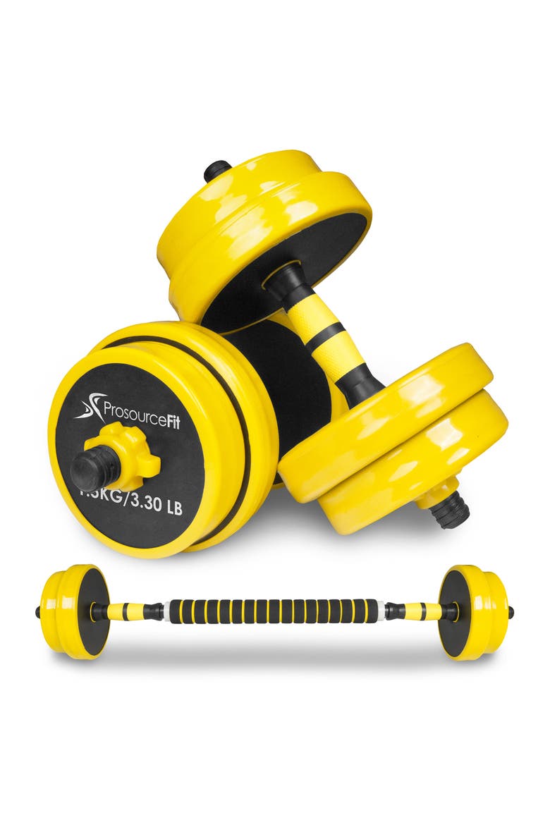 Adjustable Dumbbells and Barbell Set, Main, color, 33 lb