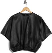 Longchamp Leather Crop Top
