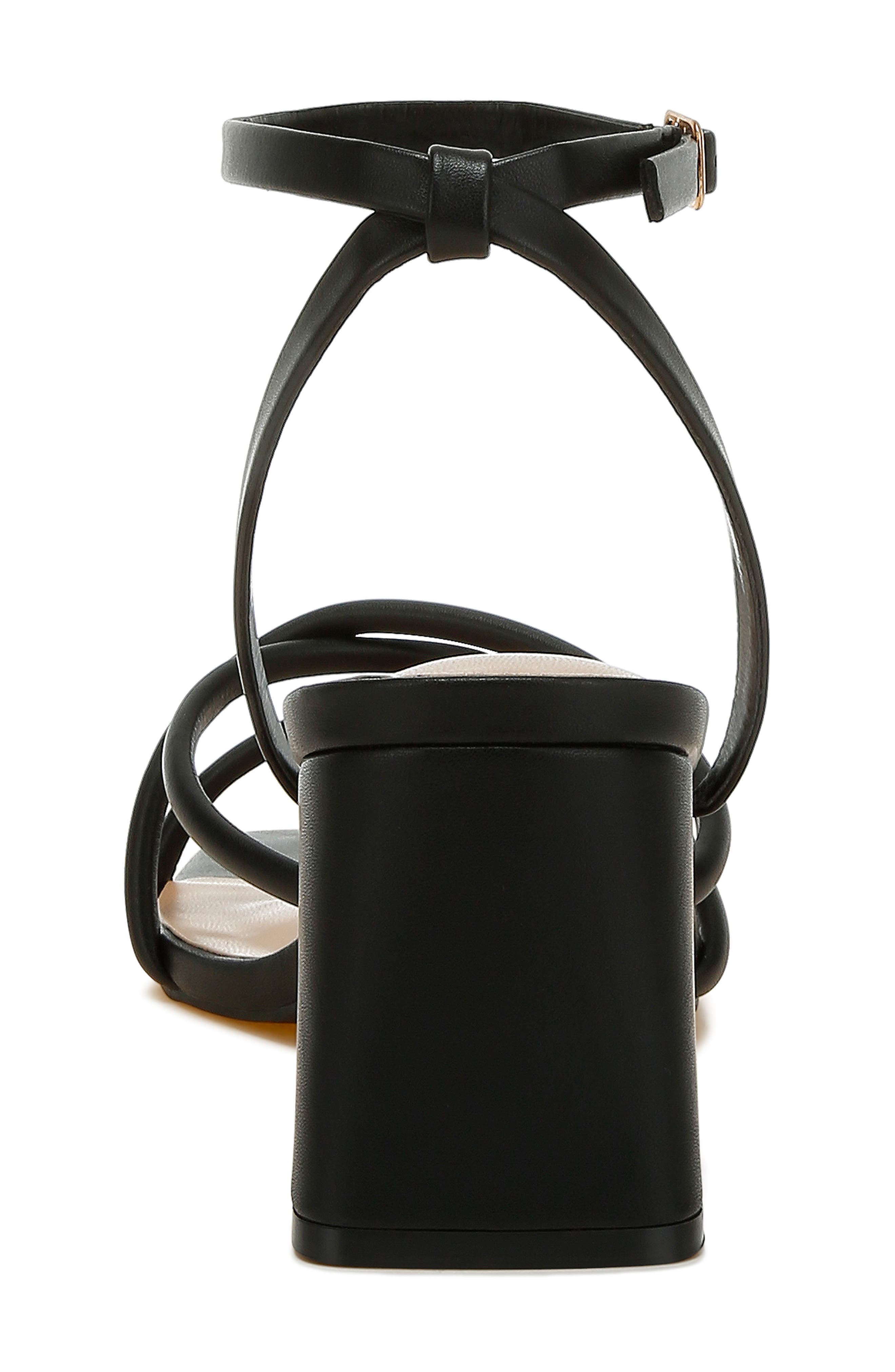 LONDON RAG Alyona Sandal, Alternate, color, Black
