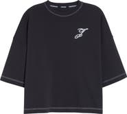 Jacquemus Le T-Shirt Letro Embroidered Monogram T-Shirt